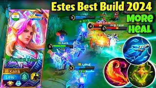 ESTES BEST BUILD & EMBLEM 2024!High Heal Build