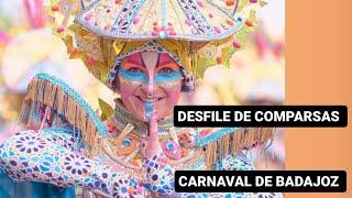 DESFILE DE COMPARSAS BADAJOZ. 1° parte CARNAVAL DE BADAJOZ. COMPARSA LOS MISMOS Y  LOS LINGOTES