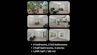 Groveland 4-bed 2-bath 2-half-bath 3-story 1-car garage PRICE REDUCED TO $314,999