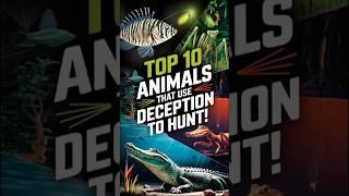 Top10 Animals that use Deception to Hunt #naturelovers #facts #wildlife #deception #top10 #knowledge