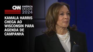 Kamala Harris chega ao Wisconsin para agenda de campanha | CNN 360°