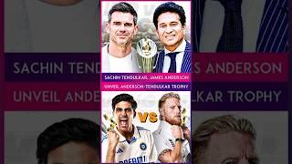 IND vs ENG 2025 Tests: Sachin Tendulkar & James Anderson Unveil Anderson-Tendulkar Trophy 2025