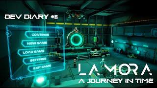 Unity3d Indie Game Devlog Ep 8 - An immersive 3D world space menu for "La Mora - A journey in time"