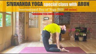 International Day of Yoga - Special class with Arun