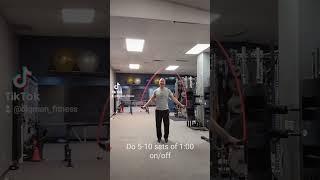 Improve your vo2 Max #conditioning #exercise #madisonwi #virtualtrainer #jumprope