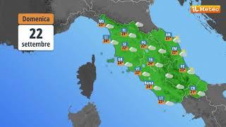 Meteo, previsioni meteo Domenica 22 settembre 2024