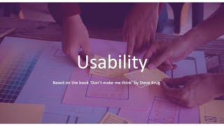 Usability - Part 1 | UX Design | User Experience | Personal Growth Hacker