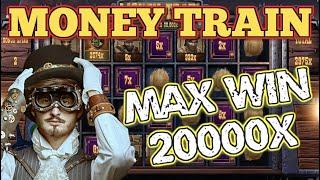 ️ UK PLAYER LANDS MONEY TRAIN MAX WIN  RELAX GAMING