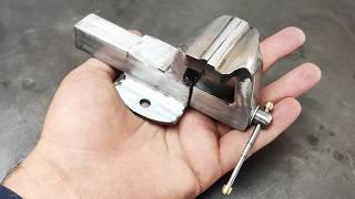 Crafting a DIY Tiny Metal Vise with a Surprising Advantage