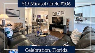 Condo for Sale in Celebration, Florida | 513 Mirasol Circle #106