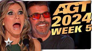 America's Got Talent 2024 ALL AUDITIONS | Week 5