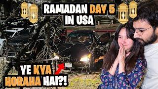 Storm Say Cars Pay Tree Girgya  Fiza Ka Reaction | Ramadan Day 5