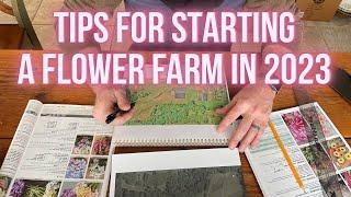 TIPS for Starting a FLOWER FARM in 2023 | PepperHarrow