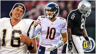 Trubisky may be remembered with Leaf and Jamarcus as iconic busts I D.A. on CBS