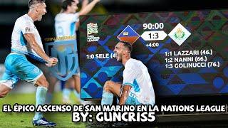 San Marino GANA OTRA VEZ y asciende en la Nations League: de 20 años sin victorias a su mejor torneo