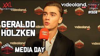 Geraldo Holzken 'Ik ga zijn KOP eraf SLAAN!' #BoxingInfluencers Media Day