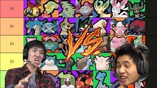 We built the Best Pokemon Unite Team with only $15! Best of 3 Games | Casted Taj1ma VS Ryan_Nyterra