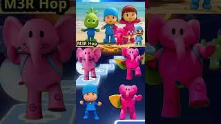 Nina Pocoyo Sprunki vs Tiles Hop EDM Rush Geme  coffin dance 