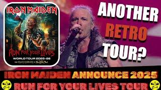 REACTION: IRON MAIDEN Announce ‘RUN FOR YOUR LIVES’ NEW TOUR | ANOTHER RETRO TOUR?