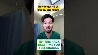 Anxiety relief and how to get rid of an attack #shorts