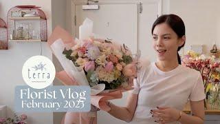 Singapore Florist Vlog: LeeFlora Preserved Flower, Best Fish Soup, Valentine's, SkillsFuture Courses