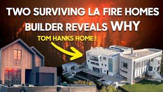 Lessons From Two Surviving LA Fire Homes