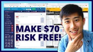 Make $70 Risk Free Sports Betting! | Matched Betting Tutorial 2023