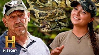 New Generation of DEADLY Pythons | Swamp People: Serpent Invasion (Season 5)