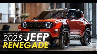 Jeep Renegade All New 2025 Concept Car, AI Design