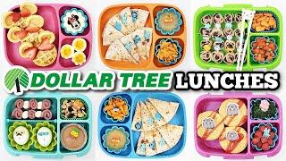 EXTREME DOLLAR TREE budget lunch ideas | ENTIRE week of lunches for $20???