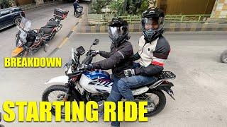 Bike   BREAKDOWN Starting of the Ride | Bengaluru Bike Ride | Kannada Vlog | TheGeekIndia