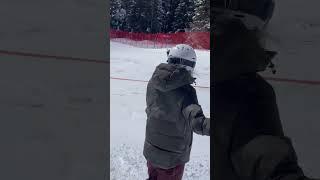 Cy Skiing - First Race Ever - JHMR Club Series Race - Jackson Hole Ski Club