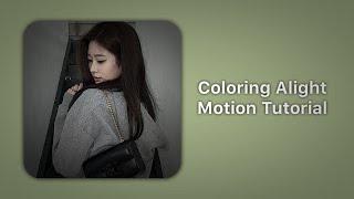 Alight Motion Tutorial [Coloring #1]