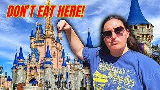 TOP 3 PLACES TO EAT IN MAGIC KINGDOM!