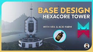 Creating an EPIC Tower Base with Veil of Tranquility | Ultimate Polluted Zone Shelter - Once Human