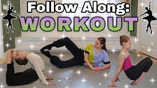 Follow Along Workout for DANCERS! *Abs, Turnout, Stabilization, Back, Feet*