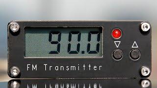 2000M 0.5W FM Transmitter  Digital Display  TYPE-C USB Churches CAR Radio Broadcast Campus Station