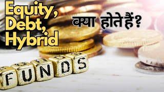 Equity/Debt/Hybrid ya Balanced Funds क्या होते हैं?