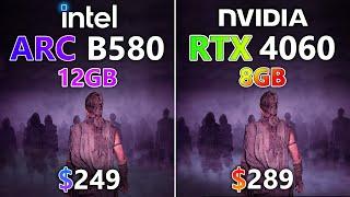 Intel ARC B580 vs RTX 4060 - Test in 18 Games