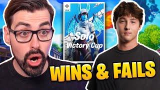 Solo Victory Cup Wins & Fails - Cooper, Khanada, Paper, Clix | AussieAntics Highlights
