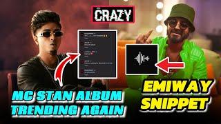 Mc stan Album Fans Are Crazy For This | Emiway bantai Snippet |Victory Anthem | Talha anjum| Badshah