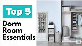 5 Essentials for College Dorm Room – Shopping List for Freshman Year in College