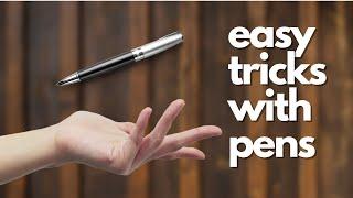 PEN & PENCIL MAGIC TRICKS - 5 Easy Magic Tricks With Pens and Pencils #easymagictricks