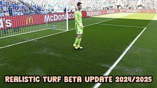 REALISTIC TURF BETA UPDATE 2024/2025 - PES 2021 & FOOTBALL LIFE 2024