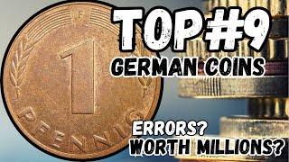 The 9 Most Valuable One Pfennig Coins in German History!