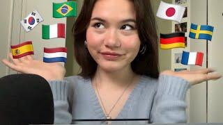 ASMR in different languages 