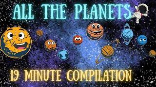 Planet Songs for Children | 19 Minute Compilation from Silly School Songs! | Planet Songs for Kids