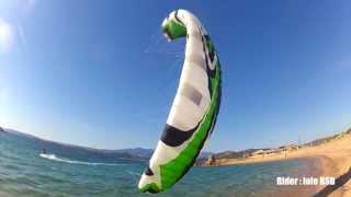 Kitesurfing Corsica island with lolo BSD