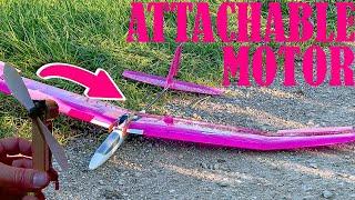 Ultralight RC plane motor mount DIY