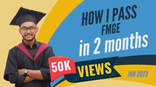 How to Pass FMGE | How to Prepare within 2 months | Dr. Ashish Saini